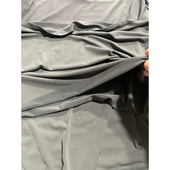 NWT Last Tango Long Sleeve Tunic Swing Top Womens Large USA Lined Gray Style 956 - Picture 6 of 11